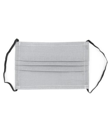 4business 10 pieces fabric mask Community | Unisize | high-quality cotton | washable | reusable Grey