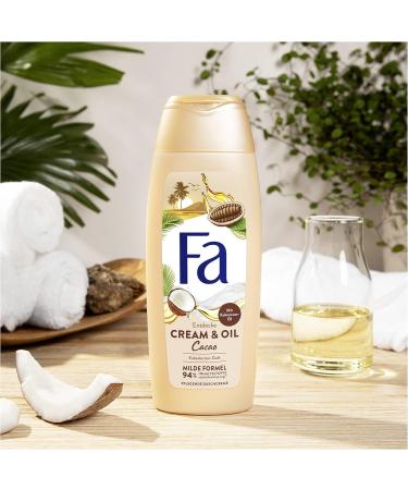 Schwarzkopf Henkel Fa Shower Cream Cream & Oil Macadamia with the pampering scent of cocoa butter 3 750 ml - Buy Online on GoSupps.com