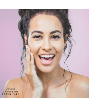 Bakuchiol Botanicals Cleanser + Toner - All-in-One 3.4 Oz | Clinical Strength with Aloe Witch Hazel & Hyaluronic Acid | Natural & USA Made - Buy Online on GoSupps.com