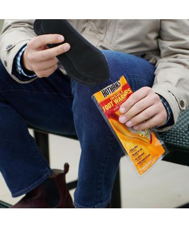 HotHands Insole Foot Warmers - 16 Pair Pack - Up to 9 Hours of Heat - Natural Odorless, Air Activated Warmers - Long Lasting and Safe - Black - Buy Online on GoSupps.com