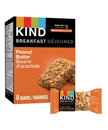 KIND Breakfast Bars Peanut Butter Gluten Free 1.8 Ounce 20 Count