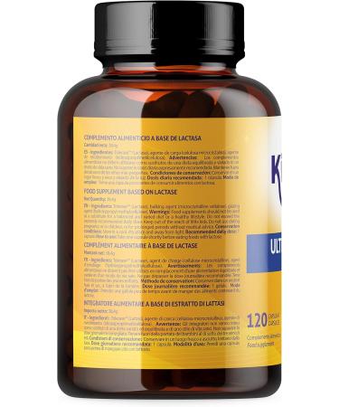 ULTRA LACTASE 16500 FCC 120 Capsules Fast Acting Better Absorption Than Lactase Tablets. For Lactose Intolerance. Premium Digestive Enzymes. VEGAN - Buy Online on GoSupps.com