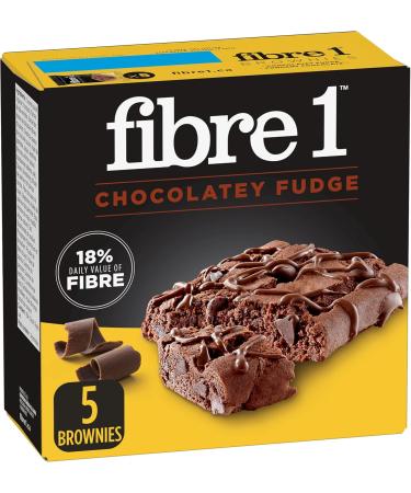 Fibre 1 Chewy Bars Oats & Chocolate & Chocolate Fudge Brownies 5-Count 125 Gram Oats & Chocolate + Brownies 5-Count - Buy Online on GoSupps.com