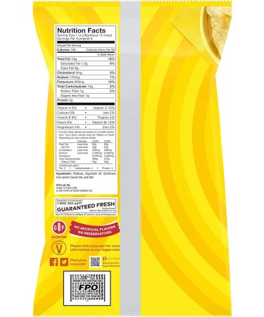 LAY'S Classic Potato Chips 184.2g - Deliciously Crunchy Snack (Pack of 1) - Buy Online on GoSupps.com