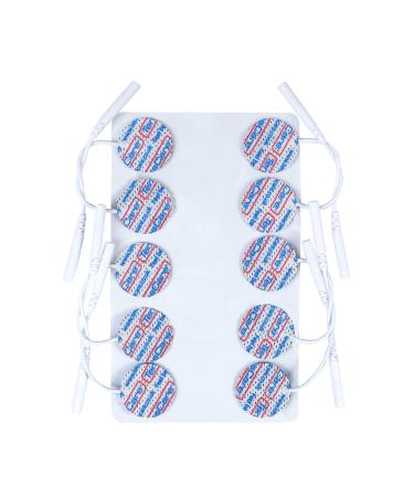 TensCare electrode set with 30 pieces round high quality diameter 25 mm