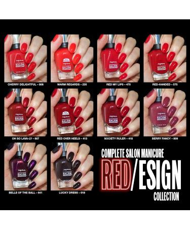 Sally Hansen Complete Salon Manicure Nail Color Society Ruler 0.5 Fluid Ounce - Buy Online on GoSupps.com