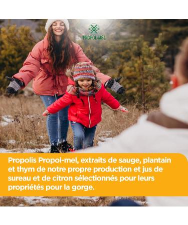 Propol-Mel - Organic Propolis Syrup | 250ml | Natural Antiseptic and Anti-inflammatory | For Cough and Mucus in the Throat | Gluten Free | Thins Mucus | Lubricates the Throat - Buy Online on GoSupps.com