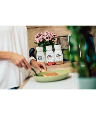 BioTechUSA Zero Syrup Sugar & Fat Free Sweetener Syrup 320 ml Strawberry - Buy Online on GoSupps.com