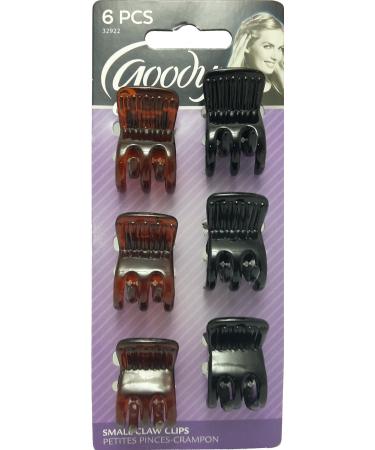 Goody WoMens Classics Mini Claw Clip 6 Count