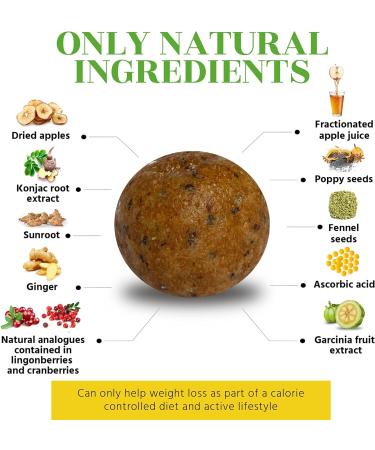 Appetite Suppressant Diet Pills with Garcinia Cambogia - Vegan Weight Management Support Truffles - 24x9g - Buy Online on GoSupps.com