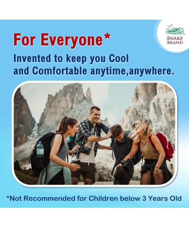 Snake Brand Prickly Heat Cooling Powder - Relieve Miliaria Heat Rash & Anti-Chafing - Classic Original Scent - 9.9 Oz - Buy Online on GoSupps.com