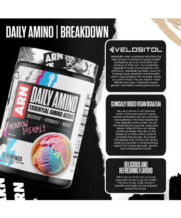 Arms Race Nutrition | ARN | Daily Amino Essential Amino Acids (30 Servings Punch) Punch 14 Ounce (Pack of 1) - Buy Online on GoSupps.com