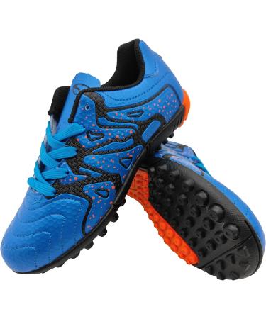 Buy Tiebaoganar Football Shoes for Kids - Light Training & Firm Ground Shoes for Boys & Girls - Indoor/Outdoor Athletics - Size 30-40 EU - Blue - Buy Online on GoSupps.com