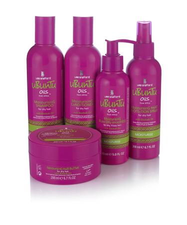 Lee Stafford Ubuntu Oils From Africa Moisturising Heat Protection Spray 200ml - Buy Online on GoSupps.com