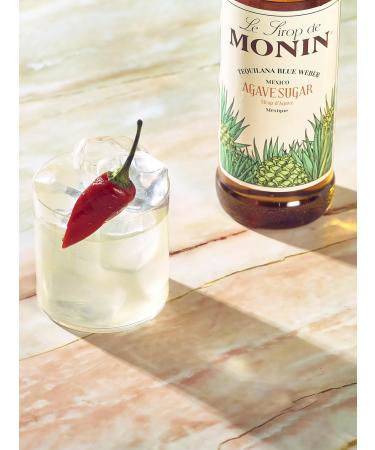 MONIN Premium Agave Syrup 700 ml for Cocktails and Mocktails. Vegan-Friendly Allergen-Free 100% Natural Flavours and Colourings. Sugar Syrup - Buy Online on GoSupps.com
