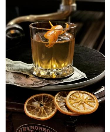 Extra Dry Dried Oranges For Cocktails | 100 Slices Approximately Dehydrated Oranges | Large Bag 228g Dried Orange Rings | - Buy Online on GoSupps.com