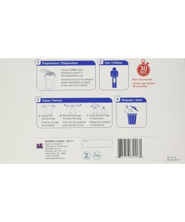 Zorbi Biodegradable Urinal Bags with Super Absorbent Pads White 20 Count - Buy Online on GoSupps.com