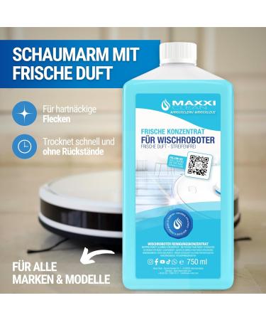 Maxxi Clean 750 ml Floor Cleaner Concentrate | Fresh Fragrance for All Wiping Robots | Universal Cleaning Fluid for Soil Parquet & Tiles - Buy Online on GoSupps.com