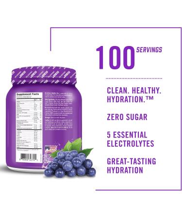 BioSteel Zero Sugar Hydration Mix - Grape Flavor 100 Servings | Essential Electrolytes for Optimal Hydration - Shop Internationally - Buy Online on GoSupps.com