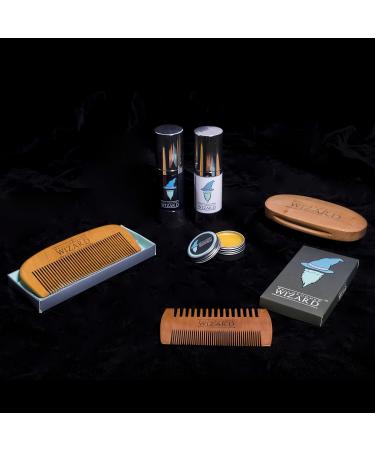 Wizard Beard Wax for Men - Strong Hold Moustache and Beard Wax with Beeswax & Lemon | 15ml - Buy Online on GoSupps.com