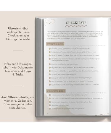 Pregnancy Diary with Questions & Design Space | Sophies Card World - Capture Your Journey - Buy Online on GoSupps.com
