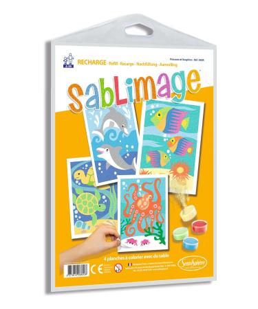 Sentosph re 880R Refill pack SABLIMAGE Fish and dolphins