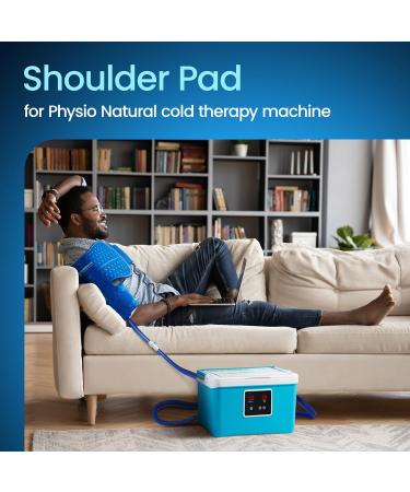 Buy PhysioNatural Connection Type B Shoulder Pad | Quick Connect & Disconnect Couplings for Post-Operative Care - International Shipping - Buy Online on GoSupps.com