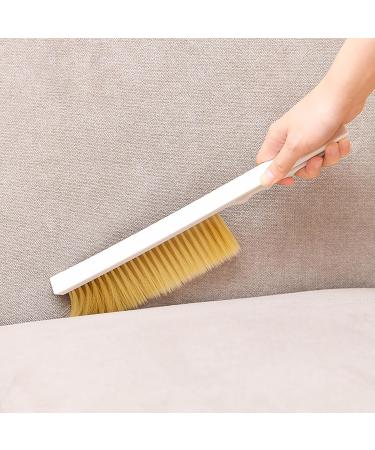 Fovolat Soft Bristle Cleaning Brush Handheld Counter Brush for Household Cleaning - Dense Bristles Hand Brush Anti-Static Dust Brush Anti-Slip for Cabinet Desk Dust - Buy Online on GoSupps.com