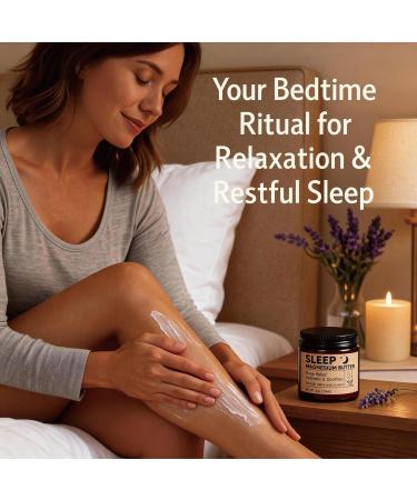 ipxkwll Magnesium Butter for Sleep Nighttime Magnesium Cream for Leg & Foot with Shea & Mango Butter Arnica & Essential Oils for Relaxation Restful Sleep & Leg Comfort(Lavender) (1) - Buy Online on GoSupps.com
