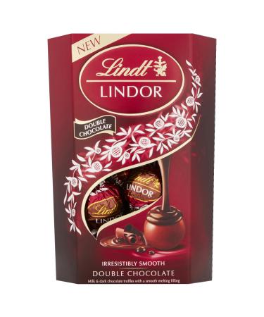 Lindt Lindor Double Chocolate Truffles 200g