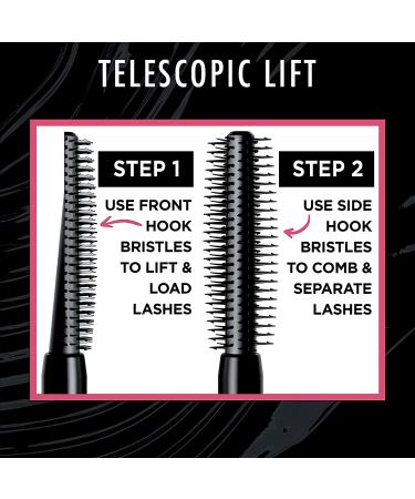 L'Oreal Paris Telescopic Lift Washable Mascara - Lengthening and Volumizing Eye Makeup - Buy Online on GoSupps.com