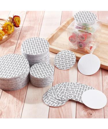 NBEADS 150 Pcs 3 Sizes Pressure Sensitive Seals 58mm/70mm/89mm Waterproof Foam Lid Liners Round Safety Tamper Resistant Jar Seals Bottle Seals for Cosmetic Plastic Glass Jar Lid Canning Vials 150 Pcs-58mm/70mm/89mm - Buy Online on GoSupps.com