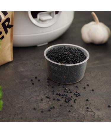 Buy Organic Black Beluga Lentils - REISHUNGER 600g | Premium Canadian Lentils for Healthy Cooking | Fast International Shipping - Buy Online on GoSupps.com