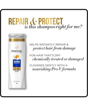 Pantene Pro-V Repair & Protect Shampoo - 20.1 fl oz | International Shipping Available - Buy Online on GoSupps.com