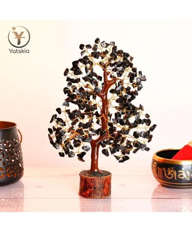 YATSKIA Black Tourmaline Crystal Bonsai Tree - Chakra Money Tree for Spiritual Decor - Holistic Gifts for Women - Buy Online on GoSupps.com