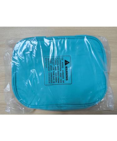 Narwey Hanging Travel Toiletry Bag - Teal (Medium) | Women's Wash Bag & Makeup Organizer - Buy Online on GoSupps.com
