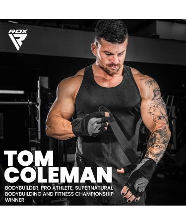 RDX Fitness Gloves for Men & Women | Strength Training & Weightlifting Wrist Protection | Non-Slip Gym Workout Gear - Buy Online on GoSupps.com