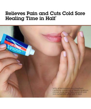 Quantum Health Lip Clear Lysine+ Cold Sore Treatment Ointment - Transparent 0.25 Oz (Pack of 1) - Buy Online on GoSupps.com