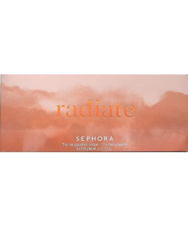 Buy SEPHORA COLLECTION Trio Face Palette Radiate - Premium International Shipping Available - Buy Online on GoSupps.com
