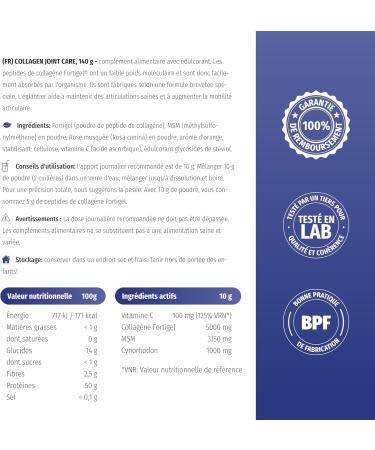  Nature's Finest by Nutrisslim JointCare Collagen with Fortigel 140g | Collagen Drink Mix High Absorption 100% Natural | Mobility and Joint Support - Buy Online on GoSupps.com