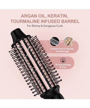 Thermal Brush for Big Bouncy Blowout - 1.5" Heated Round Brush with 5 Temps | Ceramic Curling Wand for Medium & Long Hair - Dual Voltage for Travel - Buy Online on GoSupps.com