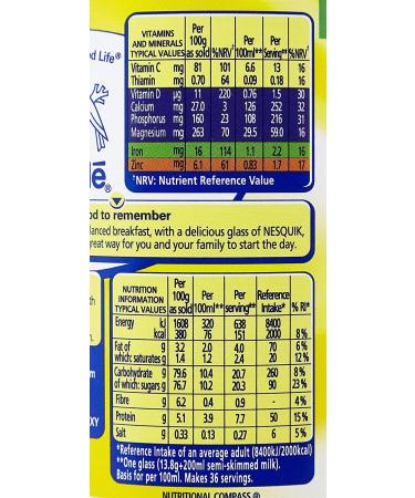  Nesquik Nesquik Milkshake 500g x 2 Chocolate & Strawberry Flavors - Buy Online on GoSupps.com