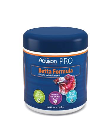 Aqueon Pro Betta Pellet 1.4 Ounce (Pack of 1)