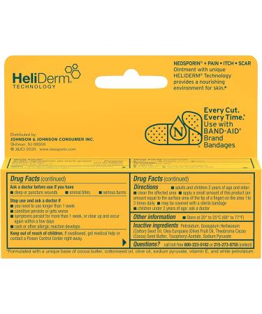 Buy Neosporin Antibiotic Ointment - Pain Relief Anti-Itch & Scar Minimizer - 24-Hour Protection for Cuts & Scrapes - .5 oz International Shipping - Buy Online on GoSupps.com