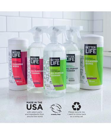Better Life All-Purpose Cleaner - Pomegranate, 32 Fl Oz | Eco-friendly Multi-Surface Cleaner - Buy Online on GoSupps.com