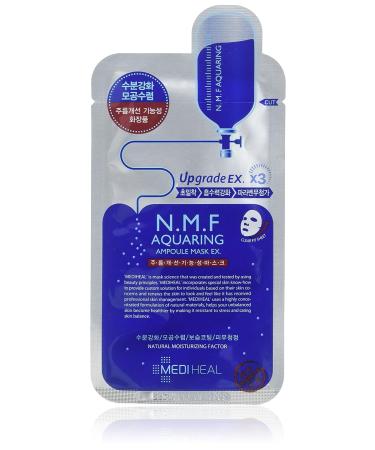 Mediheal N.M.F. Aquaring Ampoule Mask 1.2oz - Hydrating Facial Sheet Mask - Buy Online on GoSupps.com