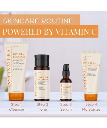 InstaNatural 2.5% Retinol Bakuchiol Serum - Anti-Aging, 1 fl oz (30 ml) - Buy Online on GoSupps.com