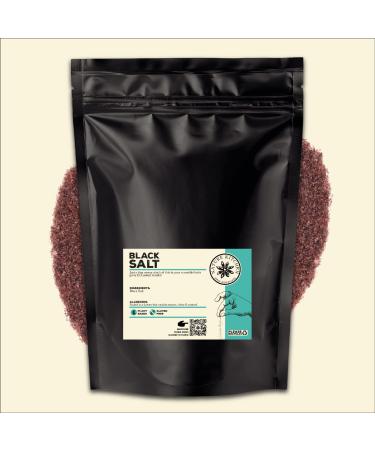 Nature Kitchen Black Salt Powder 1Kg Kala Namak Seasoning Spices And Herbs. Gluten-Free and Vegan Everyday Cooking Blends For Marinades Sauces Frying Baking Or Grilling