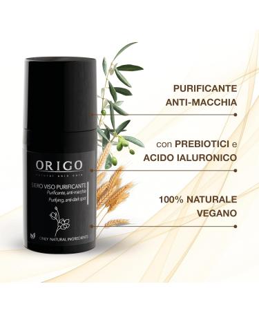 Origo Cleansing facial serum niacinamide and hyaluronic acid ideal for sensitive skin combating acne and hyperpigmentation 30 ml - Buy Online on GoSupps.com