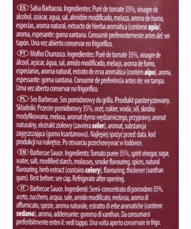  Italian Gourmet E.R. Heinz Salsa 3-pack of smoky BBQ sauce bottles 2.5 kg + Italian Gourmet Polpa di Pomodoro 400 g - Buy Online on GoSupps.com